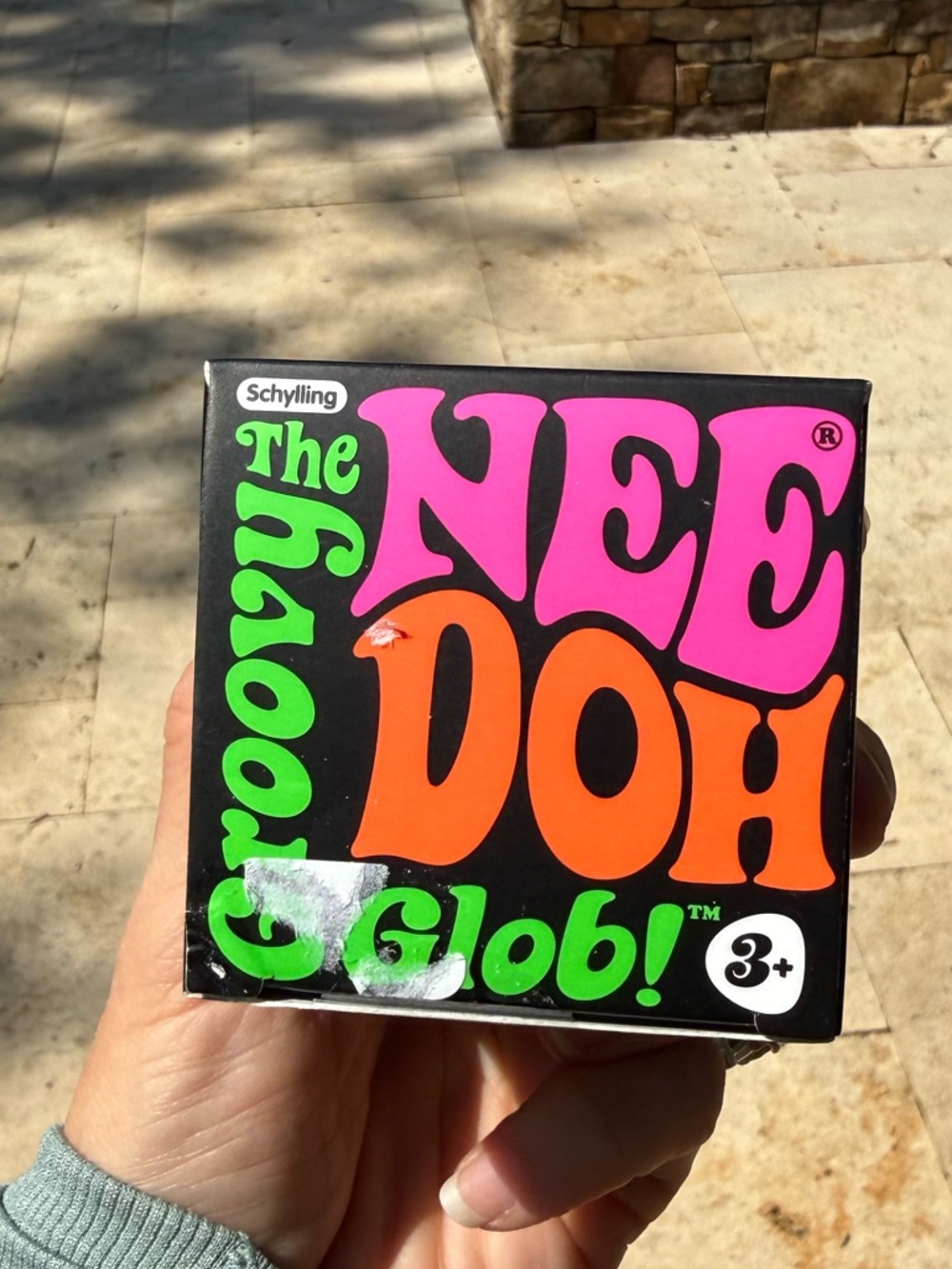 The Groovy Glob NeeDoh Squish Toy - Pink - Picture 6 of 6